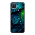 Дизайнерский силиконовый чехол для OPPO A15 Листья