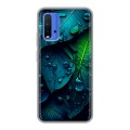 Дизайнерский силиконовый чехол для Xiaomi RedMi 9T Листья