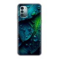Дизайнерский силиконовый чехол для Nokia G11 Листья
