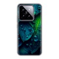 Дизайнерский силиконовый чехол для Xiaomi 14 Листья