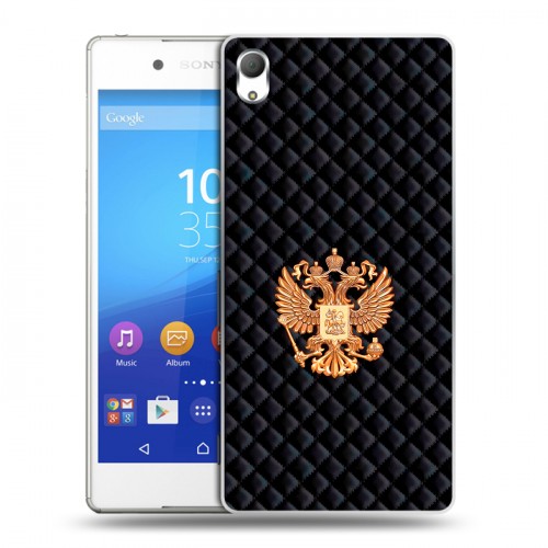 Дизайнерский пластиковый чехол для Sony Xperia Z3+ Герб России принт