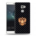 Дизайнерский пластиковый чехол для Huawei Mate S Герб России принт