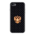 Дизайнерский силиконовый чехол для Iphone 7 Герб России принт