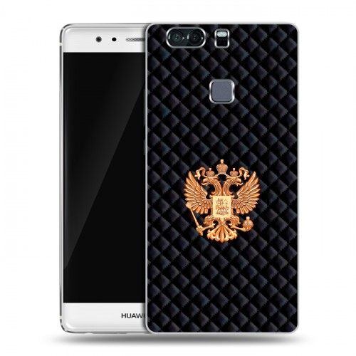 Дизайнерский пластиковый чехол для Huawei P9 Plus Герб России принт