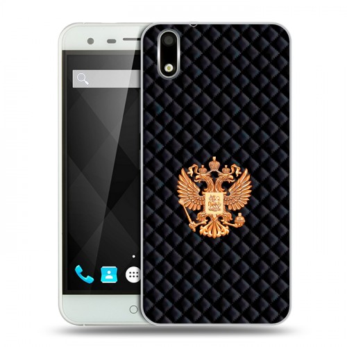 Дизайнерский пластиковый чехол для Ulefone Paris Герб России принт