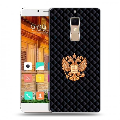 Дизайнерский пластиковый чехол для Elephone S3 Герб России принт