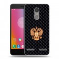 Дизайнерский пластиковый чехол для Lenovo K6 Герб России принт