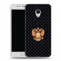Дизайнерский пластиковый чехол для Meizu M5s Герб России принт