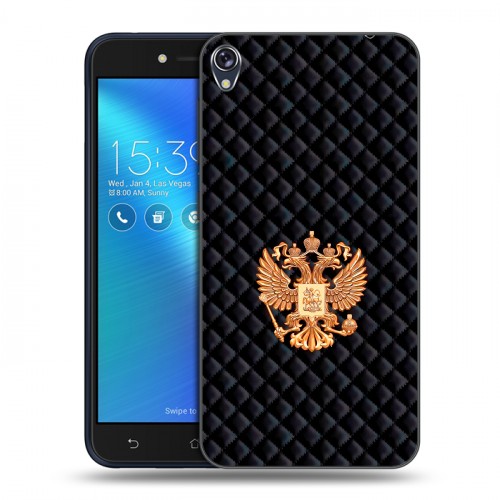 Дизайнерский силиконовый чехол для Asus ZenFone Live Герб России принт