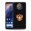 Дизайнерский пластиковый чехол для Nokia 9 PureView Герб России принт