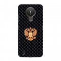 Дизайнерский силиконовый чехол для Nokia 1.4 Герб России принт