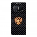 Дизайнерский пластиковый чехол для Huawei Mate X3 Герб России принт