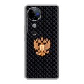 Дизайнерский силиконовый чехол для Vivo V40 5G Герб России принт