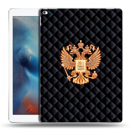 Дизайнерский пластиковый чехол для Ipad Pro Герб России принт