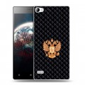 Дизайнерский пластиковый чехол для Lenovo Vibe X2 Герб России принт