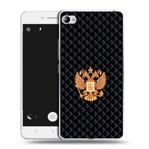 Дизайнерский пластиковый чехол для Lenovo S90 Герб России принт