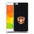 Дизайнерский пластиковый чехол для Xiaomi Mi Note Герб России принт