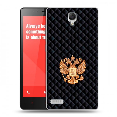 Дизайнерский пластиковый чехол для Xiaomi RedMi Note Герб России принт