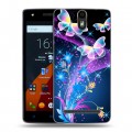 Дизайнерский силиконовый чехол для Wileyfox Storm Бабочки