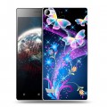 Дизайнерский пластиковый чехол для Lenovo Vibe X2 Бабочки
