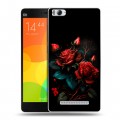 Дизайнерский пластиковый чехол для Xiaomi Mi4i Розы красные