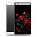 Дизайнерский пластиковый чехол для Lenovo Phab Plus Розы красные