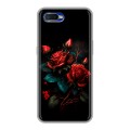 Дизайнерский силиконовый чехол для OPPO RX17 Neo Розы красные