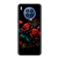 Дизайнерский силиконовый чехол для Huawei Nova 8i Розы красные