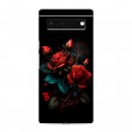 Дизайнерский силиконовый чехол для Google Pixel 6 Розы красные