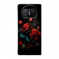 Дизайнерский пластиковый чехол для Huawei Mate X3 Розы красные