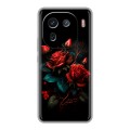 Дизайнерский силиконовый чехол для IQOO 12 Розы красные