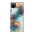 Дизайнерский силиконовый чехол для Realme C11 Акварельные цветы