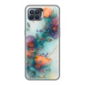 Дизайнерский силиконовый чехол для OPPO Reno4 Lite Акварельные цветы