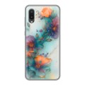 Дизайнерский силиконовый чехол для Samsung Galaxy A02 Акварельные цветы