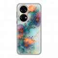 Дизайнерский силиконовый чехол для Huawei P50 Pro Акварельные цветы
