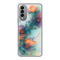 Дизайнерский силиконовый чехол для Wiko T50 Акварельные цветы