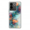 Дизайнерский силиконовый чехол для Vivo S17e Акварельные цветы