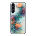 Дизайнерский силиконовый чехол для Samsung Galaxy A55 Акварельные цветы