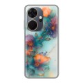 Дизайнерский силиконовый чехол для Itel P55 Plus Акварельные цветы