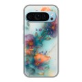 Дизайнерский силиконовый чехол для Google Pixel 9 Акварельные цветы