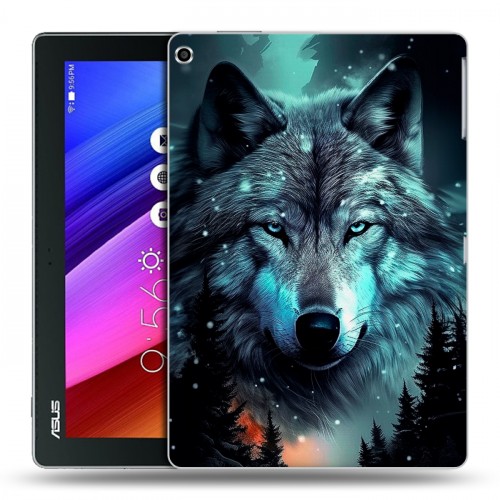 Дизайнерский силиконовый чехол для ASUS ZenPad 10 Волк