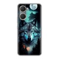Дизайнерский силиконовый чехол для Vivo Y03 Волк