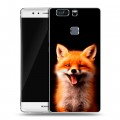 Дизайнерский пластиковый чехол для Huawei P9 Plus Лиса