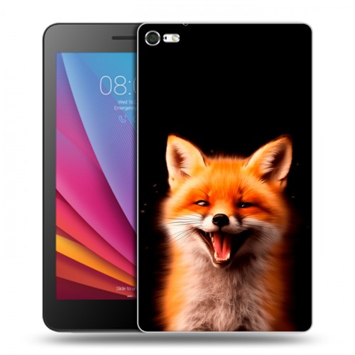 Дизайнерский силиконовый чехол для Huawei MediaPad T2 7.0 Pro Лиса
