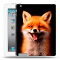 Дизайнерский пластиковый чехол для Ipad 2/3/4 Лиса