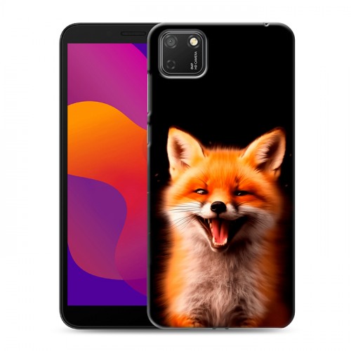Дизайнерский силиконовый чехол для Huawei Honor 9S Лиса