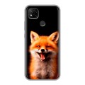 Дизайнерский силиконовый чехол для Xiaomi RedMi 9C Лиса