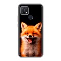 Дизайнерский силиконовый чехол для OPPO A15 Лиса