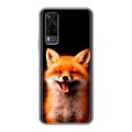 Дизайнерский силиконовый чехол для Vivo Y31 Лиса