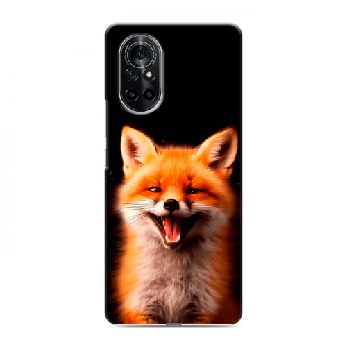 Дизайнерский силиконовый чехол для Huawei Nova 8 Лиса